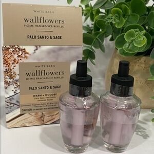 Bath & Body Works “Palo Santo & Sage” 2 New Wallflower refills